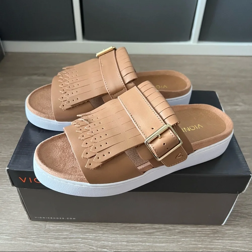 vionic fillmore leather sandals - Picture 2 of 7